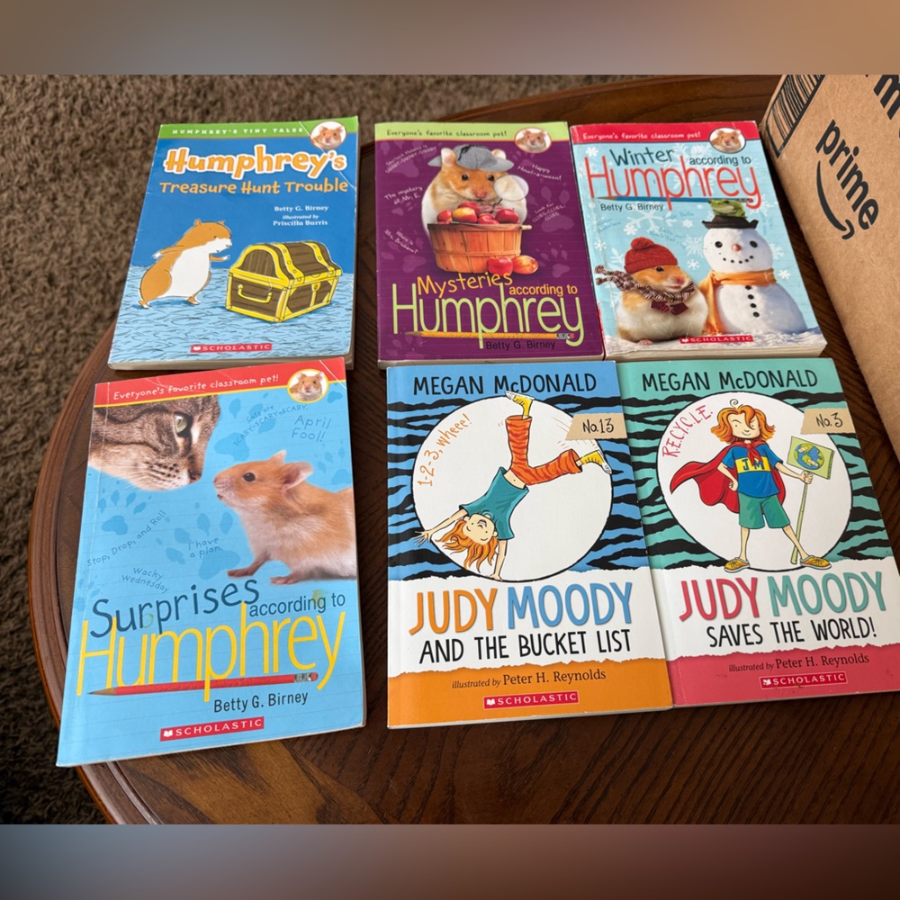 Humphrey and Judy Moody Book Set of 6 Books